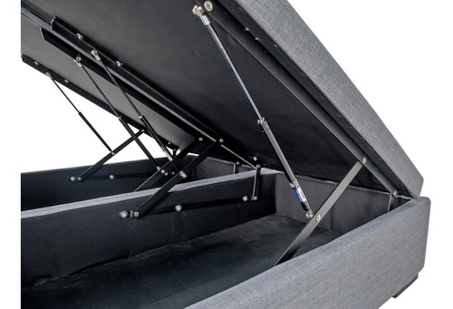 Cama Abatible O Baúl Full - Base Dividida S/colchón