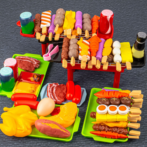 Parrilla De Barbacoa De Simulación Para Cocina, Accesorios