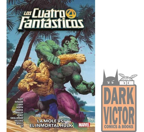 Cuatro Fantasticos La Mole Vs El Inmortal Hulk Panini Stock