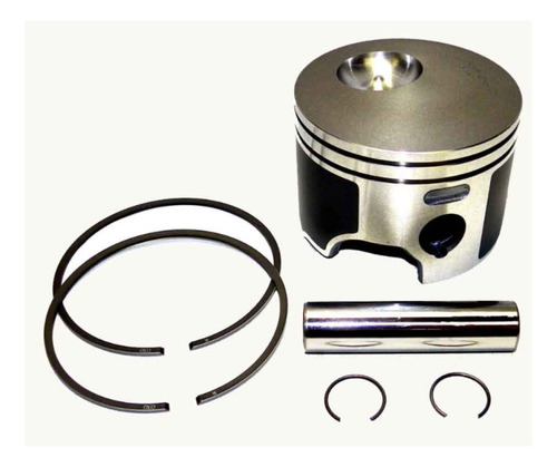 Kit Pistón Johnson V4-v6 +0.20 Port Para Motor Fuera D Borda