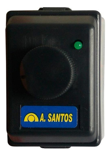 Controle Ventilador Asantos Comercial Preto   2059