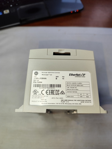 Allen Bradley 1766-l32bwa Plc Micrologix 1400 (Usado)