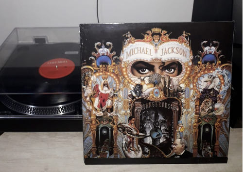 Michael Jackson Dangerous Vinilo Doble Importado Nuevo 