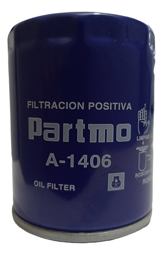 Filtro De Aceite Partmo A-1406 Original 