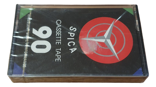 Antiguo Rareza Cassette Spica 90 Sellado Unico