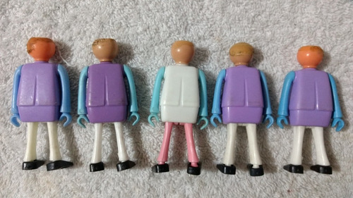 Pack 5 Muñecos Play Big O Cefa Boys 70's Oferta..!! (Usado)