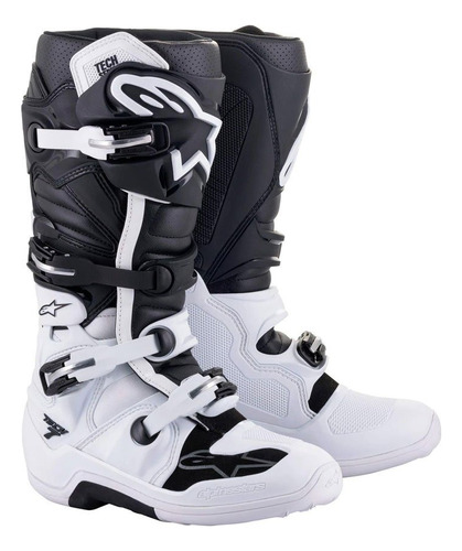 Botas Alpinestars Tech 7 Motocross Atv Mx Enduro Nt Cross Bn