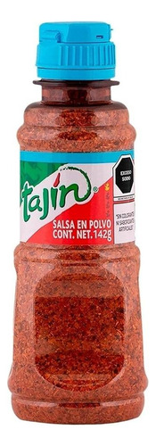 4 Pza Salsa En Polvo Tajín Clásico Bajo En Sodio 142 G