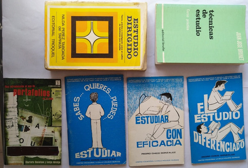 Libros De Métodos De Estudio. Selección 4: 6 Títulos.