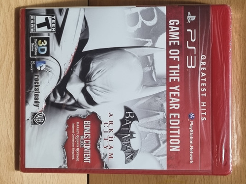 Batman Arkham City Ps3 Goty Dr Games (Usado)