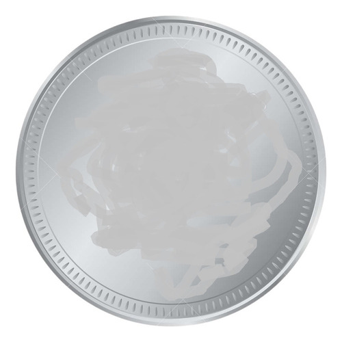 Moneda  50 Dolares Plata Fina 99.99% Pura Castor Ardilla