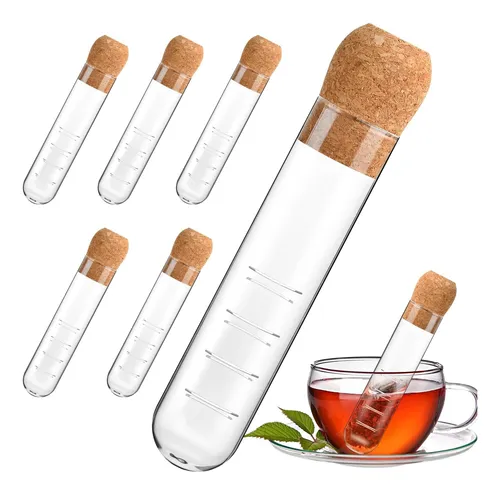 comprar Infusor De Té De Vidrio 6 Pcs 6 Pcs, Coladores De Vidrio Té