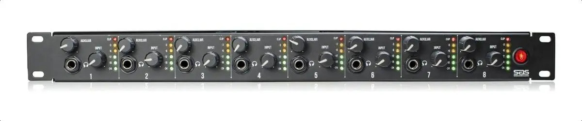 Amplificador De Fone 8 Canais Santo Angelo Af8 Com