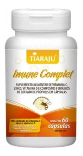 Imune Complet Tiaraju 60 Cápsulas