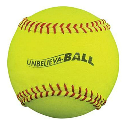 Pelota De Softball Amarilla Unbelieva-ball, 12 