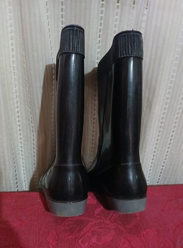 Botas De Lluvia Mujer 37 Impecables (Usado)