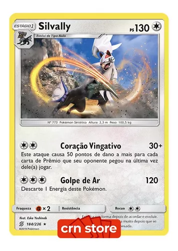 Cartas de Pokémon - Tipos e Características