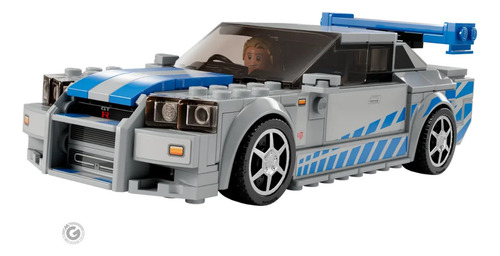 Lego Nissan Skyline Gt-r (r34) Fast & Furious
