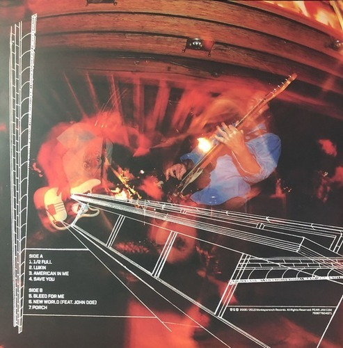 Edição limitada de vinil do Pearl Jam Live At Easy Street