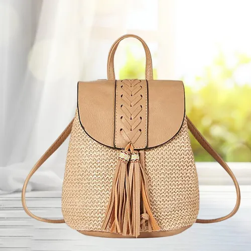 Mochila de paja deals