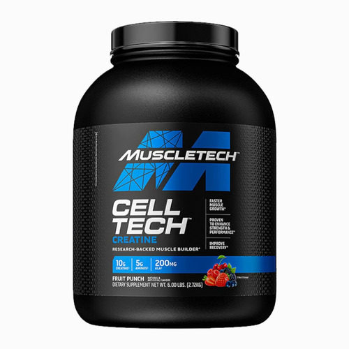 Cell Tech Muscletech - 6 Libras - 56 Servicios - Fruit Punch