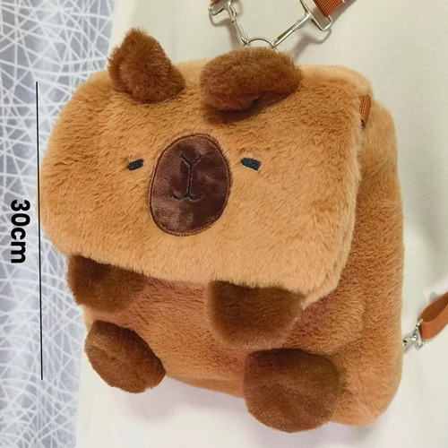 Mochila Capibara Mochila Backpack Carpicho Para Mujer Mochila Kawaii De Moda Mochila Bonita
