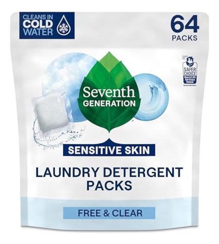Seventh Generation Paquetes De Detergente Para