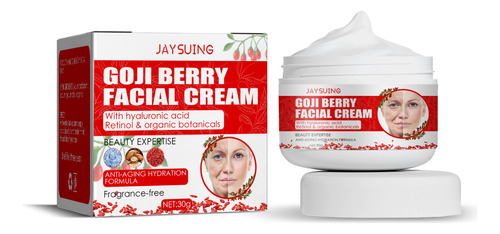 Crema Facial Q Con Baya De Goji, Hidratante Revitalizante W