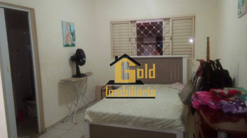 Casa Com 2 Dormitórios À Venda, 100 M² Por R$ 299.600 - Residencial E Comercial Palmares - Ribeirão Preto/sp - Ca0592