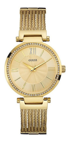 Relógio Guess Feminino Dourado 92580lpgdda2 W0638l2