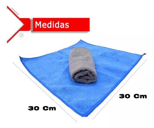 Paño microfibra 30x30 cm super absorbente - EVER SAFE®