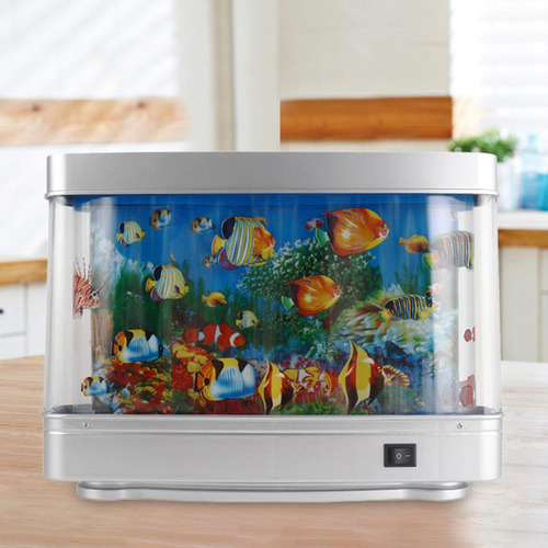 Lámpara Para Acuario, Lámpara Decorativa Falsa Para