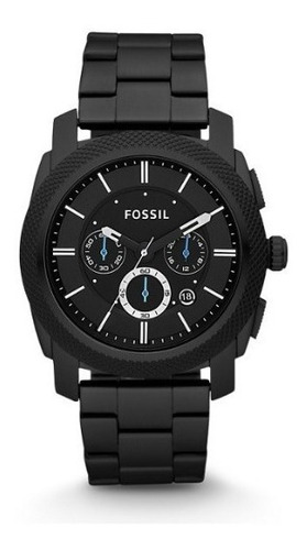 Reloj Caballero Fossil Acero  Fs4552 Original