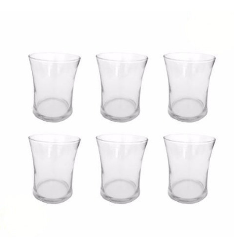 Pack X 6 Vasos Estereo Trago Corto Rigolleau Silmar