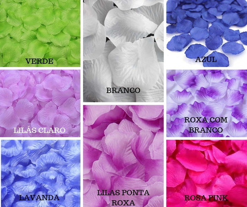1000 Pétalas De Rosa Artificias Decoração Promoção