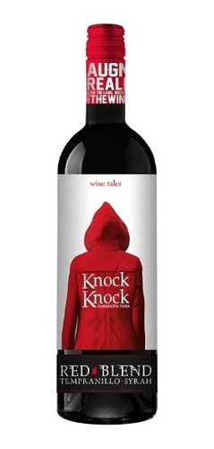 Vino Tinto Español Knock Knock Caperucita Tinta 750ml