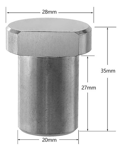 Bancos De Escritorio De Acero Inoxidable De 20 Mm De Diámetr