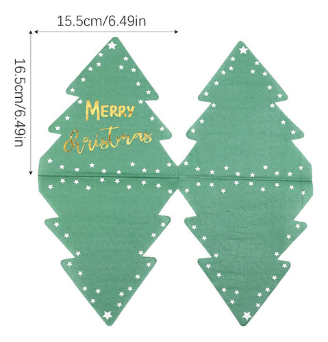 Servilletas De Papel Navideñas Para Invitados Servilletas De