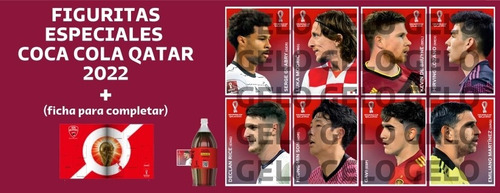 Imagen 1 de 2 de Figuritas Especiales Coca Cola Qatar 2022 Pdf/jpg