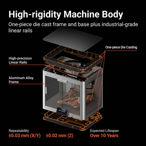 Snapmaker Impresora 3d J1s Idex 5x Metal Mmg