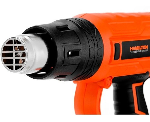 Imagen 3 de 9 de Pistola De Calor Hamilton 2000 Watts 350/600° Maletin Hpc002