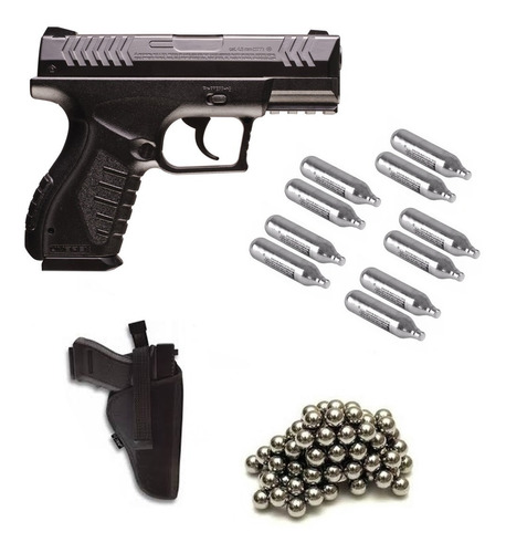 Pistola Umarex Xbg Potencia + 10co2+500 Bb + Funda Geoutdoor