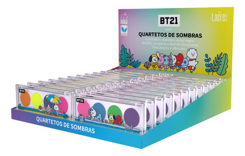 Box Quarteto De Sombras Bt21 Room Pool E Beach