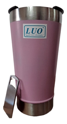 Vaso Térmico Cervecero Luo Negro Lisa