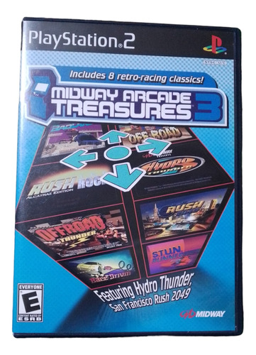 Midway Arcade Treasures 3 Para Playstation 2 