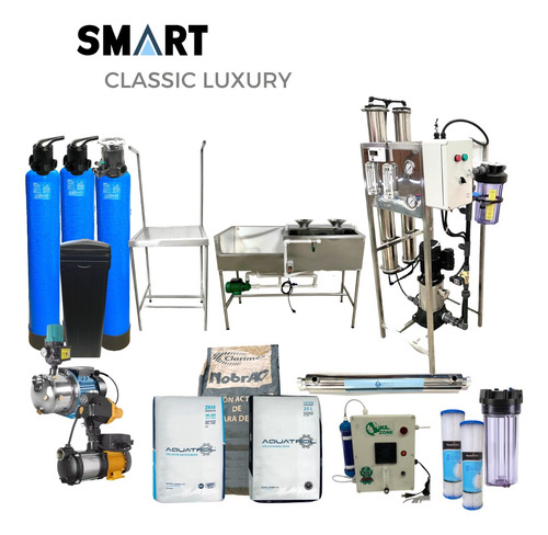 Purificadora Agua Osmosis Inversa Pre-armada 600 Garrafones