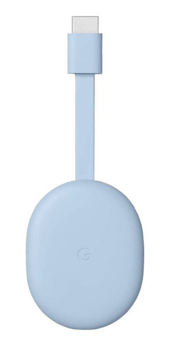 Imagen 1 de 3 de Google Chromecast with Google TV de voz 4.ª generación 4K 8GB sky con 2GB de memoria RAM