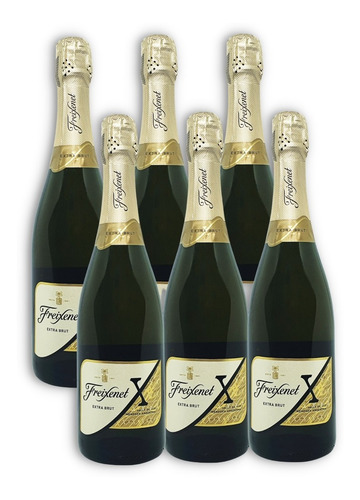 Champagne Freixenet X Extra Brut Caja X6u 750ml Mendoza