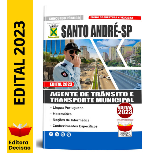 Santo André Sp Concurso - Agente De Trânsito E Transporte Municipal Pronta Entrega
