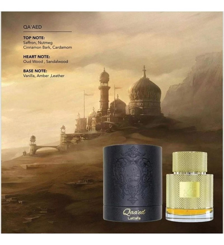 Perfume Lattafa Qaaed Edp 100ml Uni